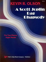 Scott Joplin Rag Rhapsody piano sheet music cover